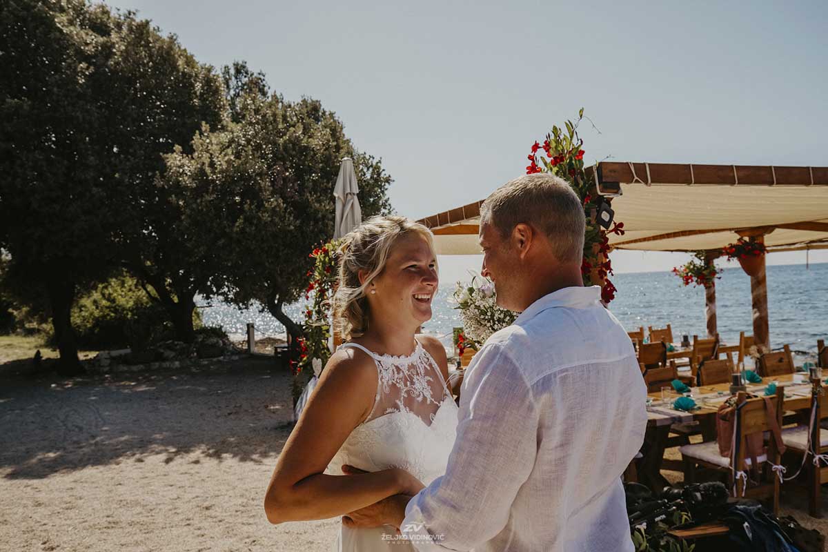 Wedding day for Justine and Manuel, Restaurant Punta Križ, Rovinj Istria, Croatia - Wedding photographer Istria - Wedding in istria