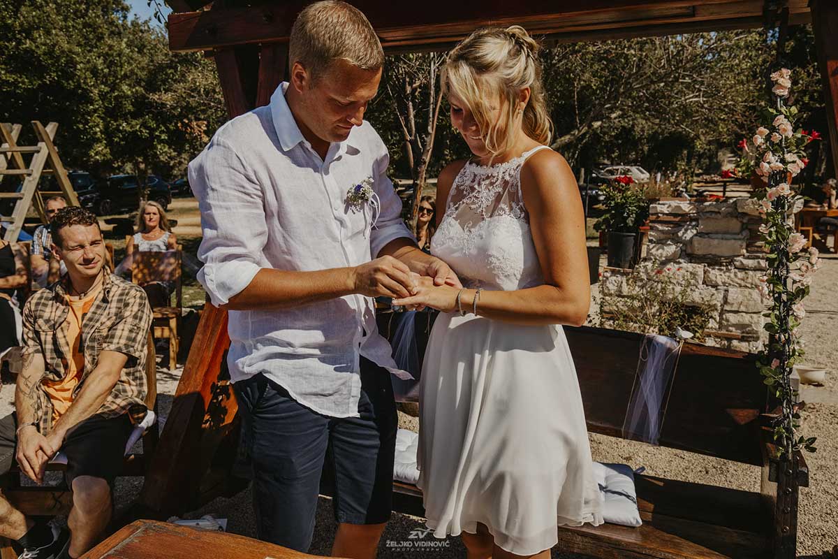 Wedding day for Justine and Manuel, Restaurant Punta Križ, Rovinj Istria, Croatia - Wedding photographer Istria - Wedding in istria