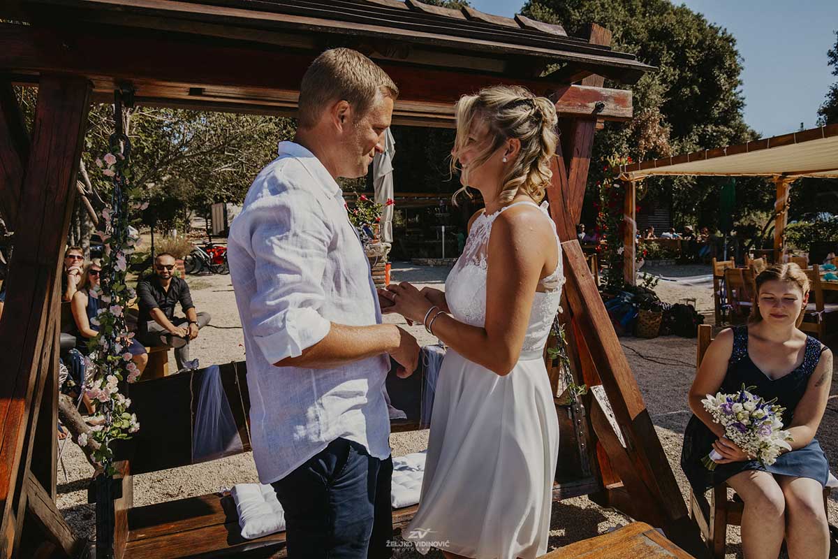 Wedding day for Justine and Manuel, Restaurant Punta Križ, Rovinj Istria, Croatia - Wedding photographer Istria - Wedding in istria