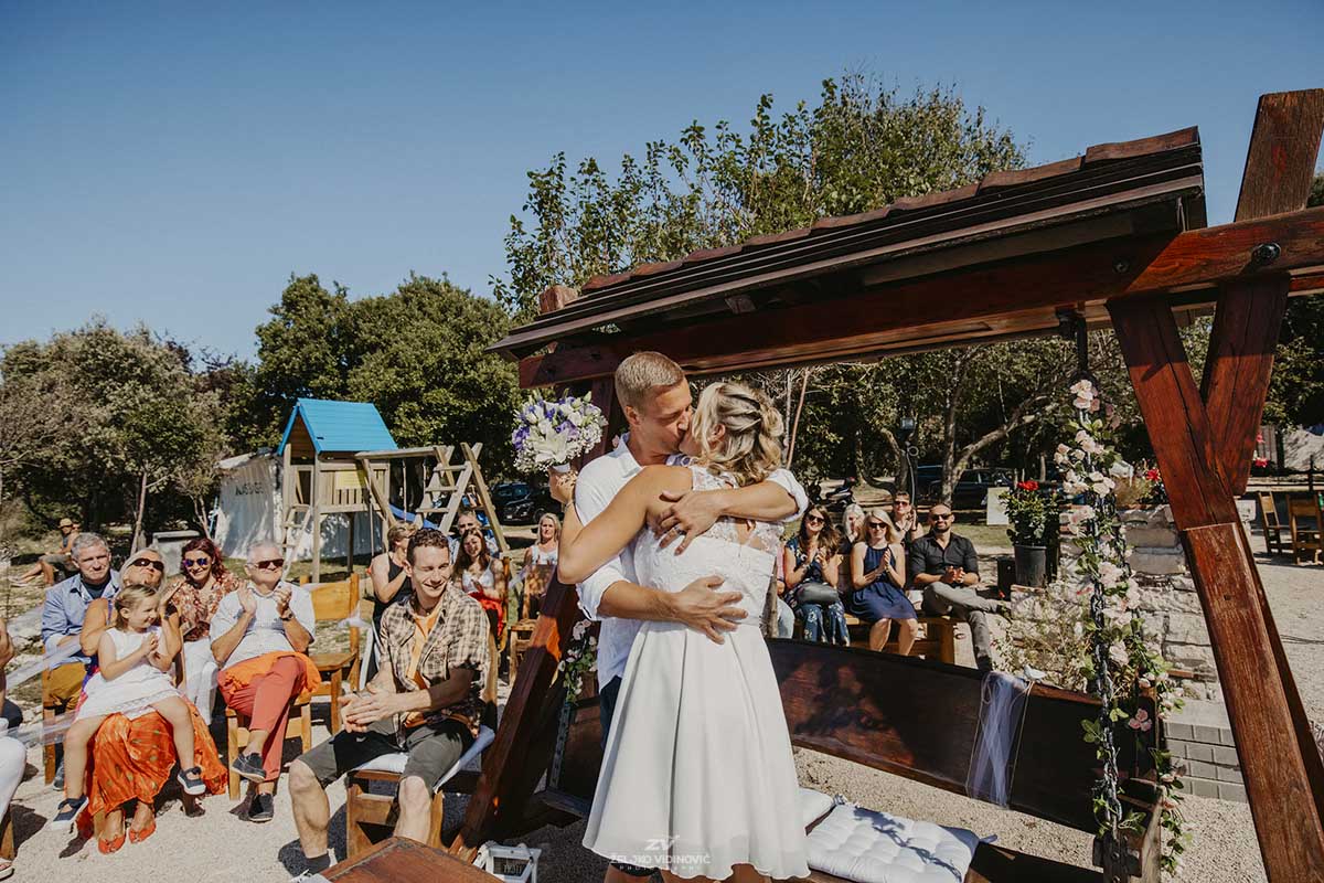 Wedding day for Justine and Manuel, Restaurant Punta Križ, Rovinj Istria, Croatia - Wedding photographer Istria - Wedding in istria