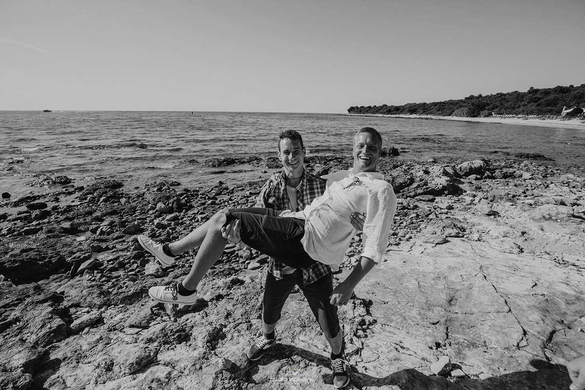 Wedding day for Justine and Manuel, Restaurant Punta Križ, Rovinj Istria, Croatia - Wedding photographer Istria - Wedding in istria