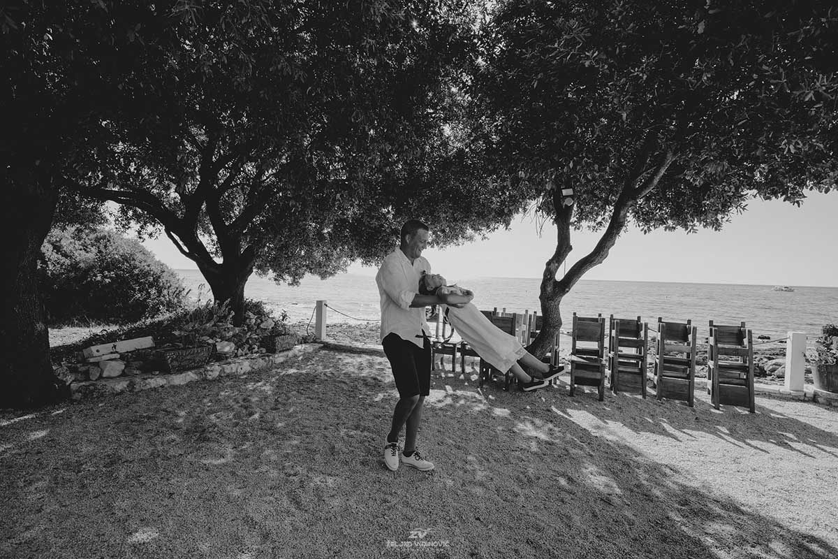 Wedding day for Justine and Manuel, Restaurant Punta Križ, Rovinj Istria, Croatia - Wedding photographer Istria - Wedding in istria
