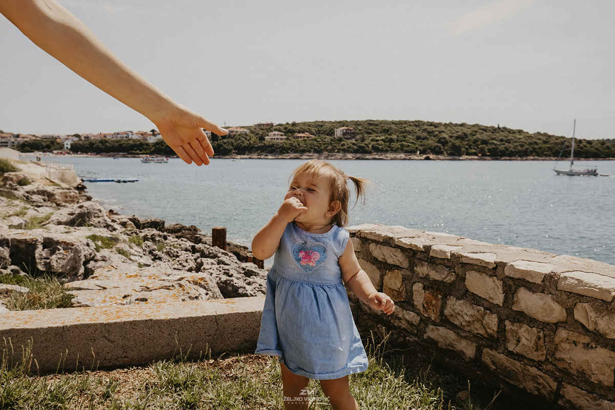 Family shooting Lucas, Saskia, and Lina in Pula - Istria