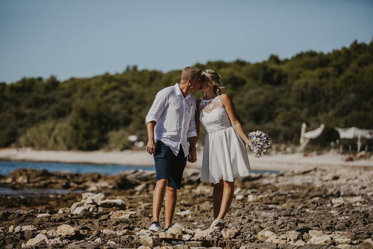 Wedding day for Justine and Manuel, Restaurant Punta Križ, Rovinj Istria, Croatia - Wedding photographer Istria - Wedding in istria