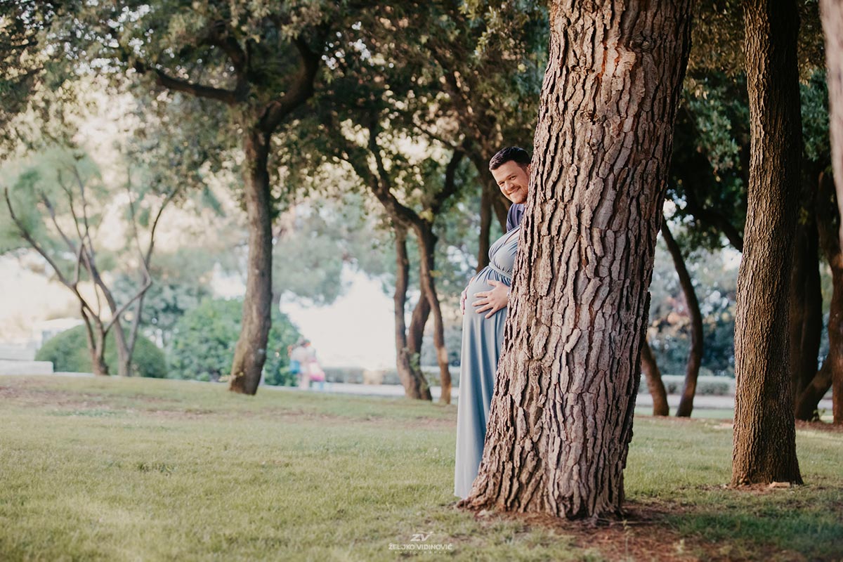 Pregnancy photosession in Pula, Croatia