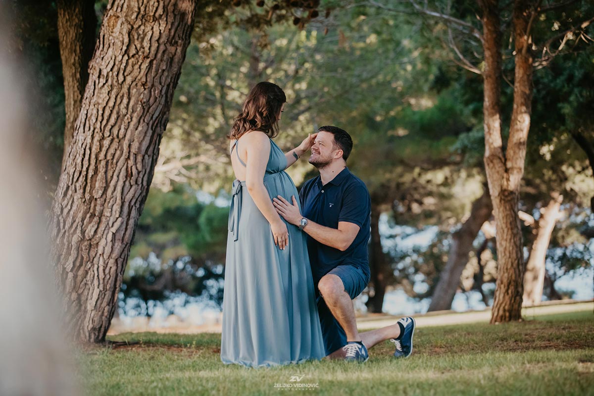 Pregnancy photosession in Pula, Croatia