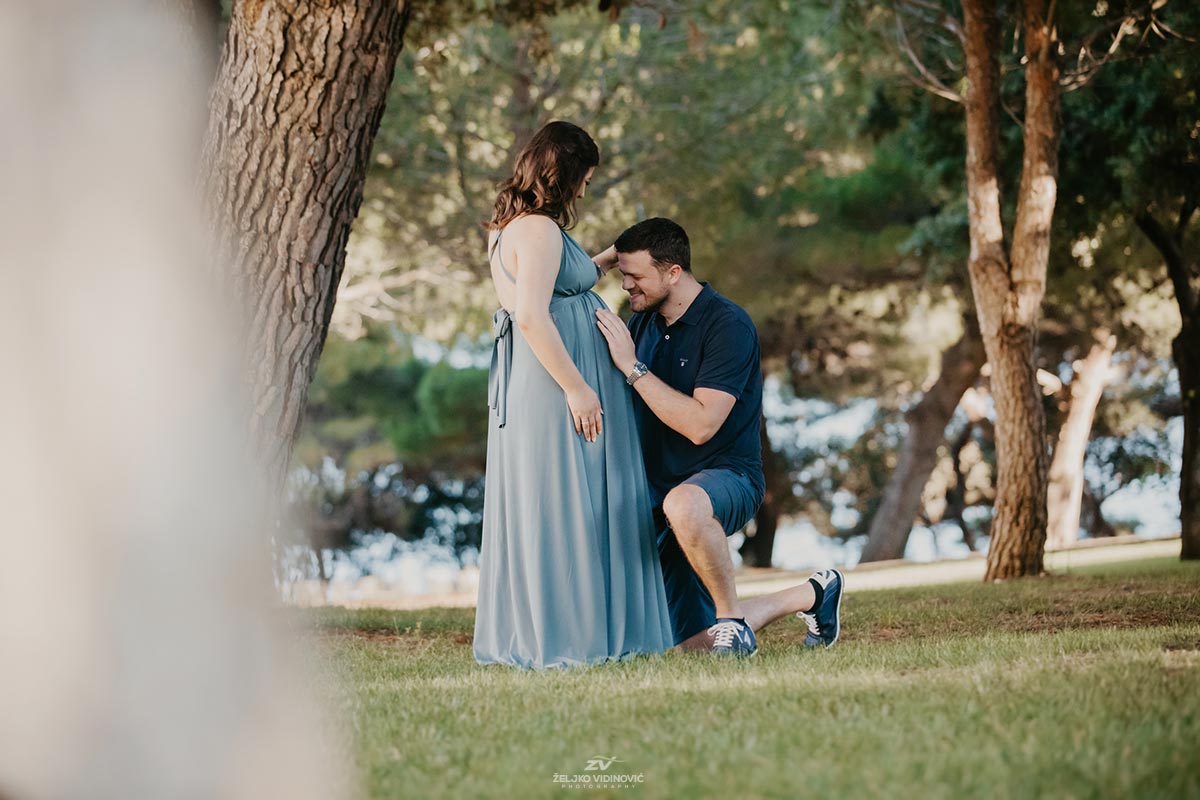 Pregnancy photosession in Pula, Croatia