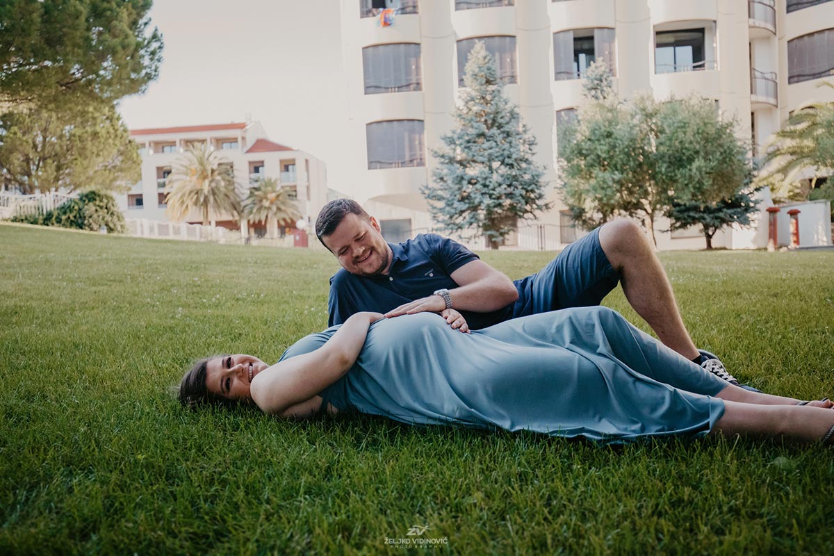 Pregnancy photosession in Pula, Croatia