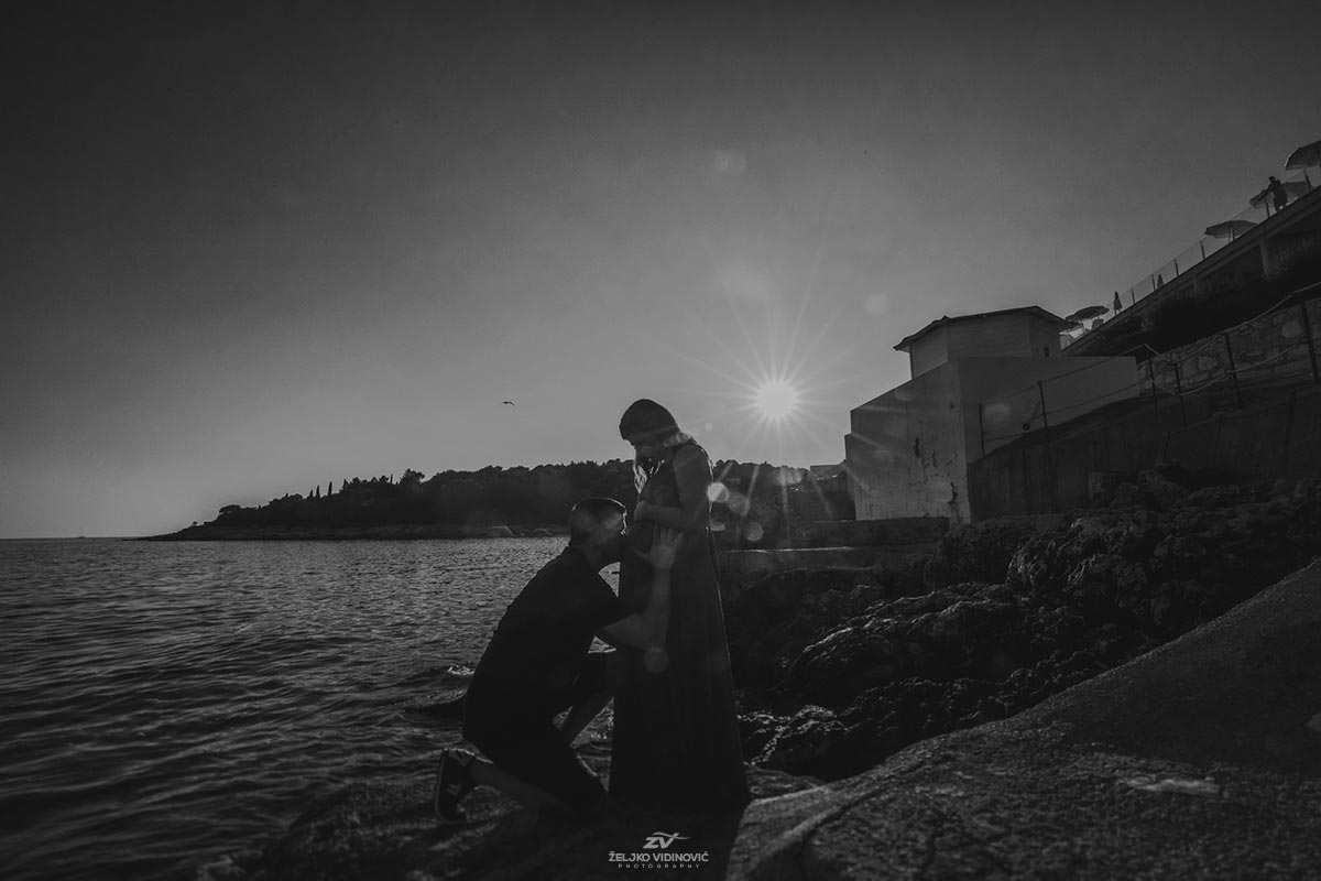 Pregnancy photosession in Pula, Croatia