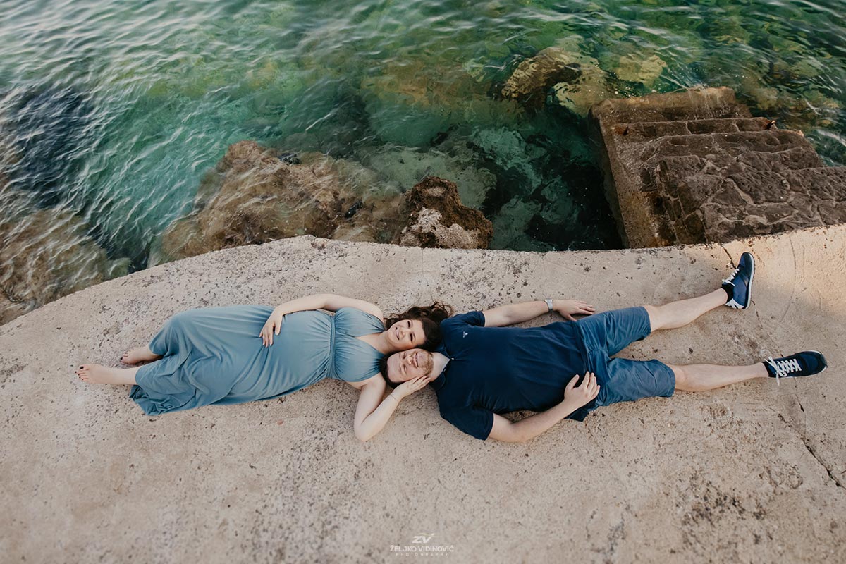 Pregnancy photosession in Pula, Croatia