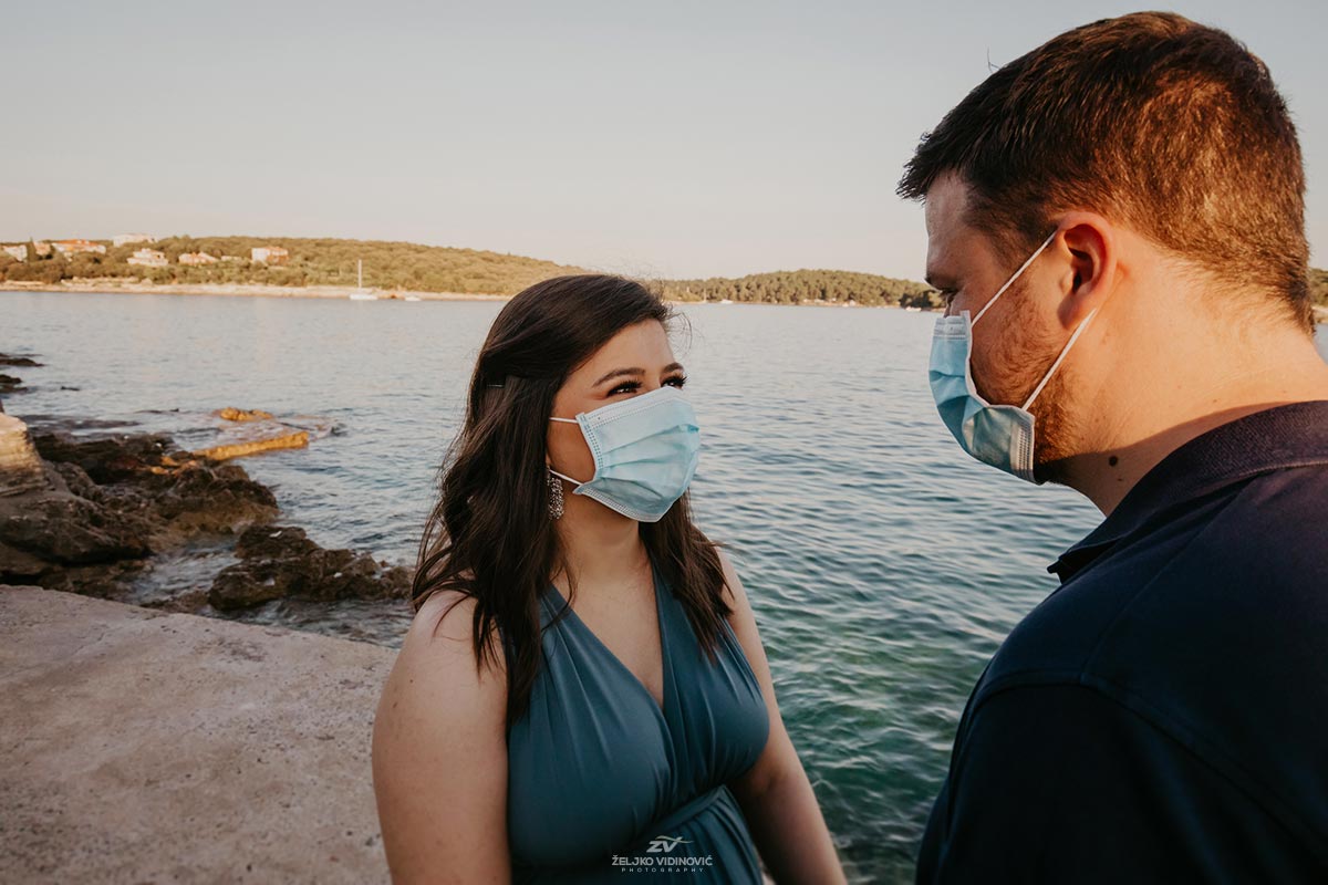 Pregnancy photosession in Pula, Croatia