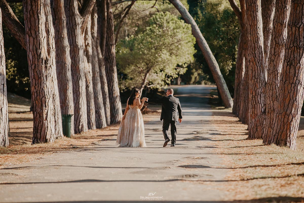 Fotografiranje vjenčanja u Nacionalnom parku Brijuni - Wedding photographer Brijuni