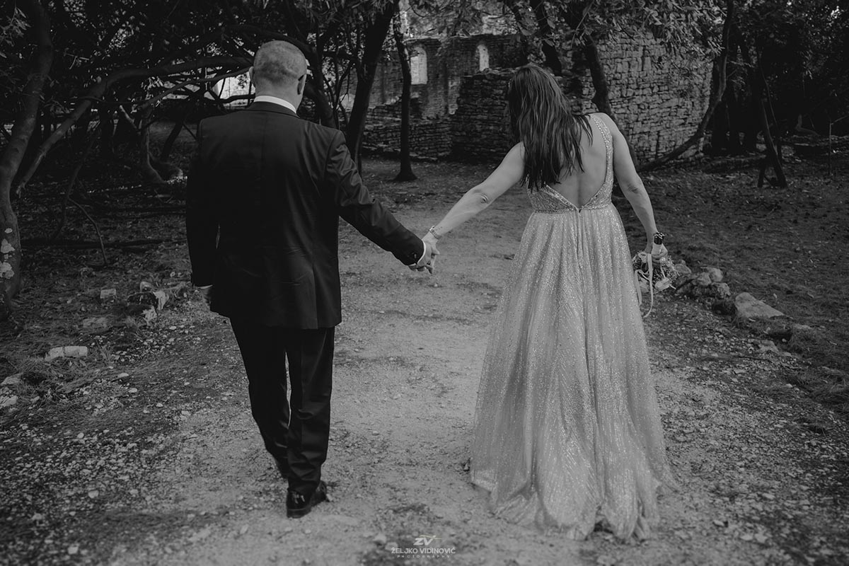 Fotografiranje vjenčanja u Nacionalnom parku Brijuni - Wedding photographer Brijuni