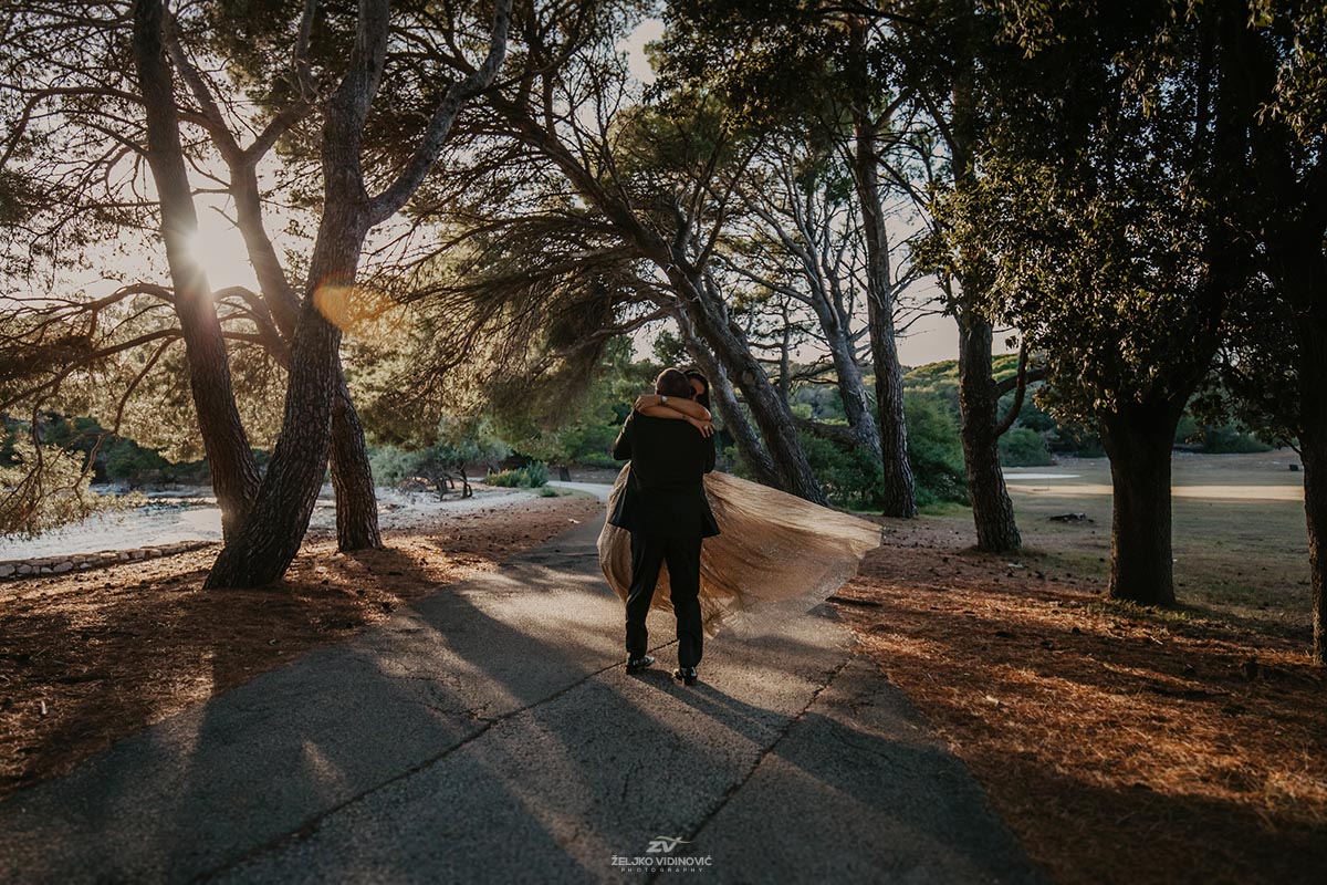Fotografiranje vjenčanja u Nacionalnom parku Brijuni - Wedding photographer Brijuni