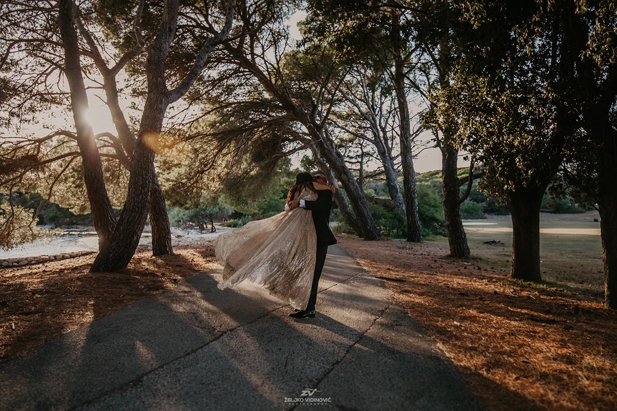 Fotografiranje vjenčanja u Nacionalnom parku Brijuni - Wedding photographer Brijuni