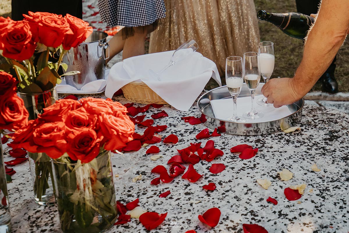 Fotografiranje vjenčanja u Nacionalnom parku Brijuni - Wedding photographer Brijuni