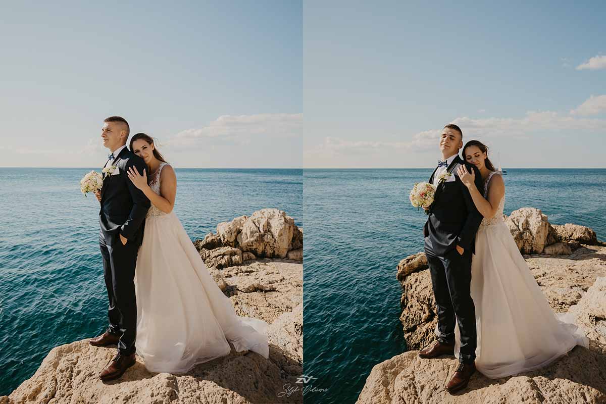 fotografiranje vjenčanja u prekrasnom Rovinju