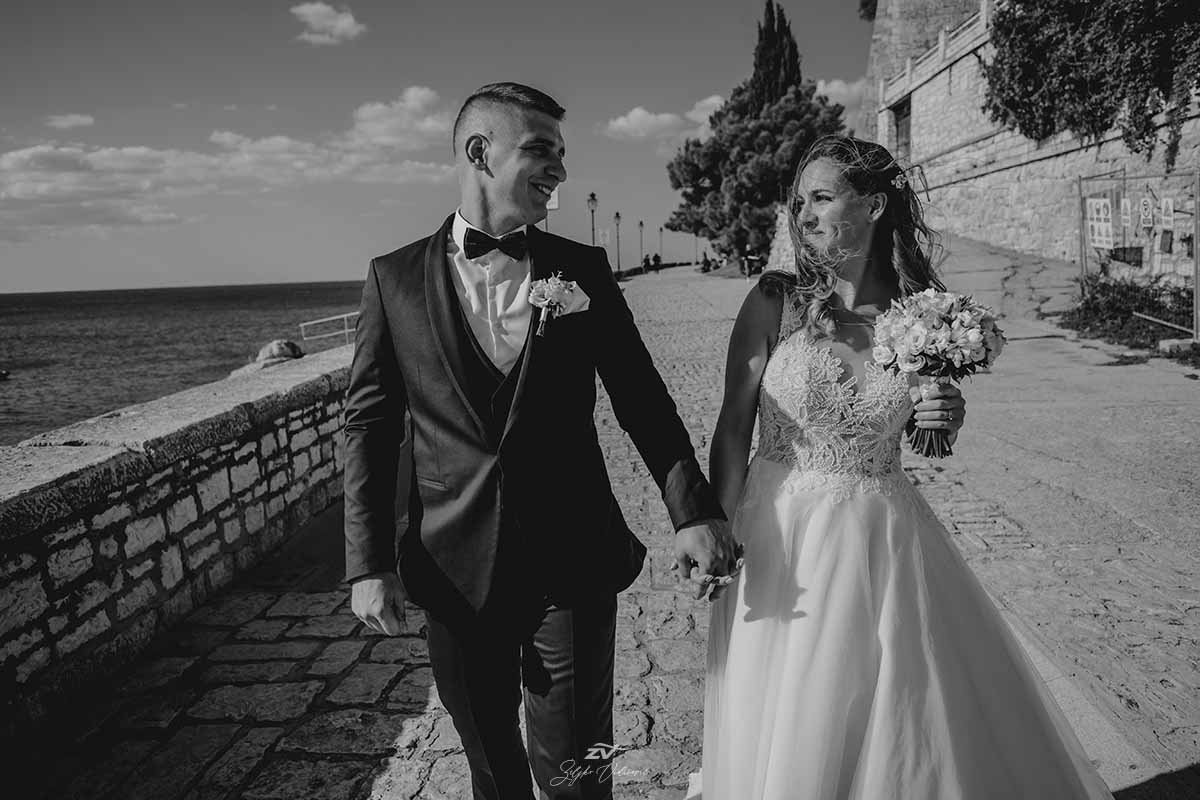 fotografiranje vjenčanja u prekrasnom Rovinju